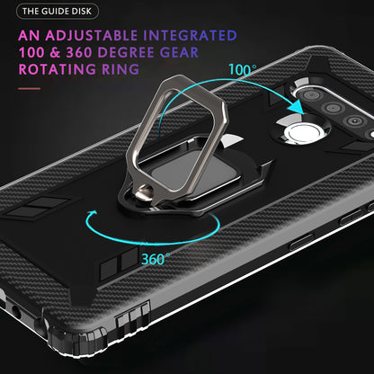 Finger Ring Kickstand TPU Shell Case for LG Stylo 6