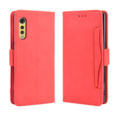 Wallet Leather Phone Case with Multiple Card Slots for LG Velvet