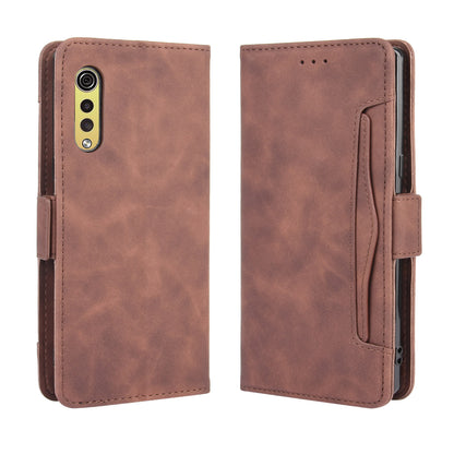 Wallet Leather Phone Case with Multiple Card Slots for LG Velvet