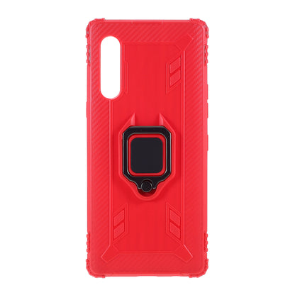 Finger Ring Kickstand TPU Protective Cover for LG Velvet/G9