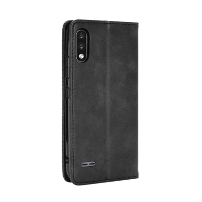 Magnetic Vintage Style Phone Case for LG K22 Wallet Stand Leather Cover