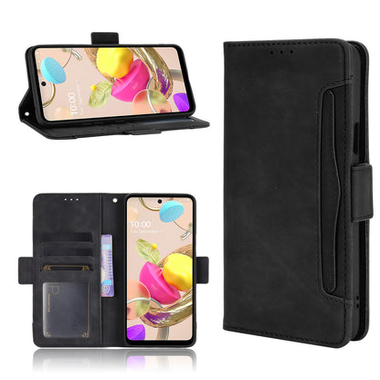 Multiple Card Slots Wallet Case Stand Leather Cover Case for LG K42