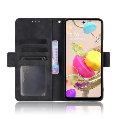 Multiple Card Slots Wallet Case Stand Leather Cover Case for LG K42