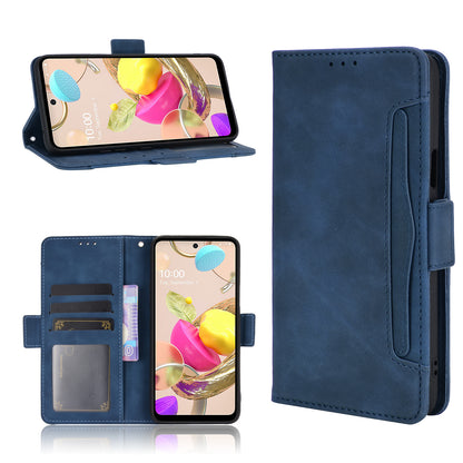 Multiple Card Slots Wallet Case Stand Leather Cover Case for LG K42