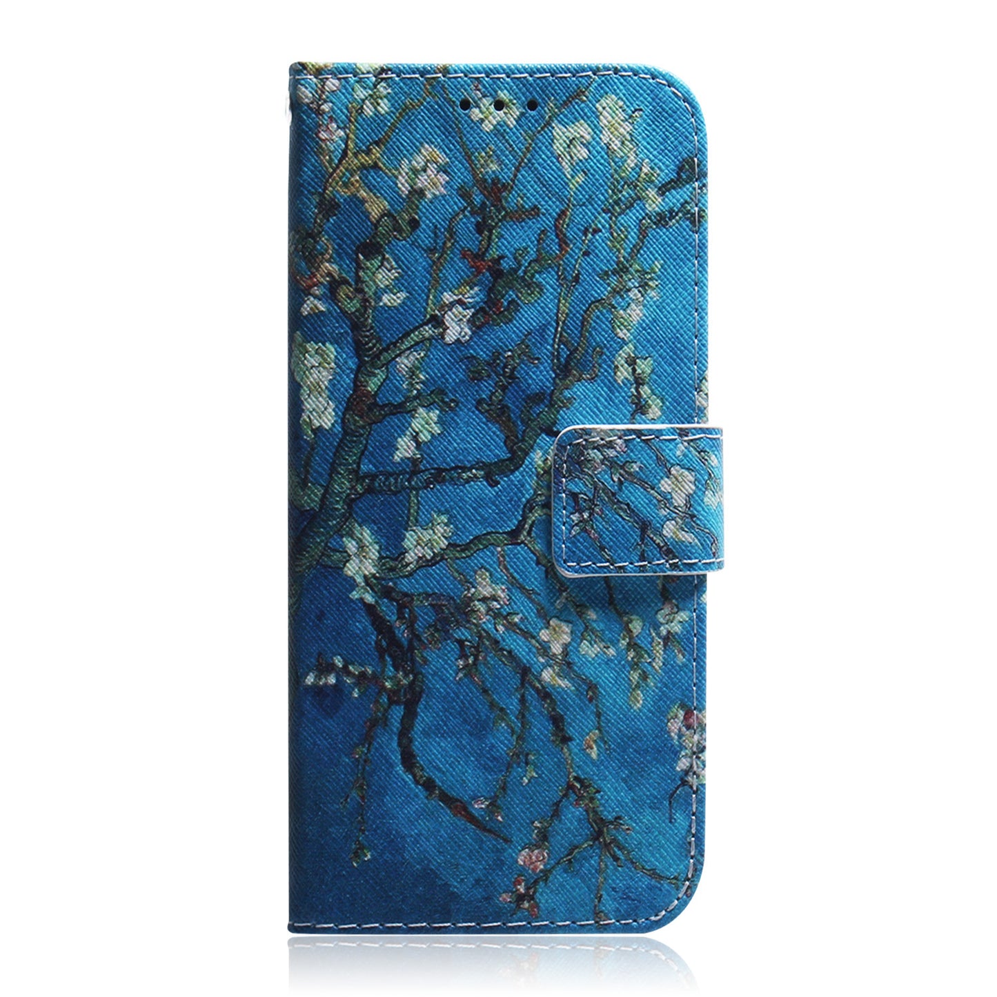 Pattern Printing Leather Case for LG K62/K52/Q52 Wallet Phone Cover with Lanyard