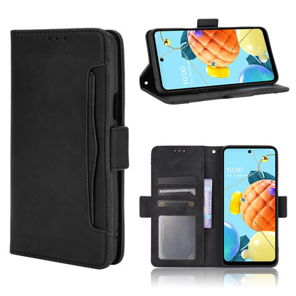 Multiple Card Slots Cover for LG K52/K62/Q52 Stand Leather Case