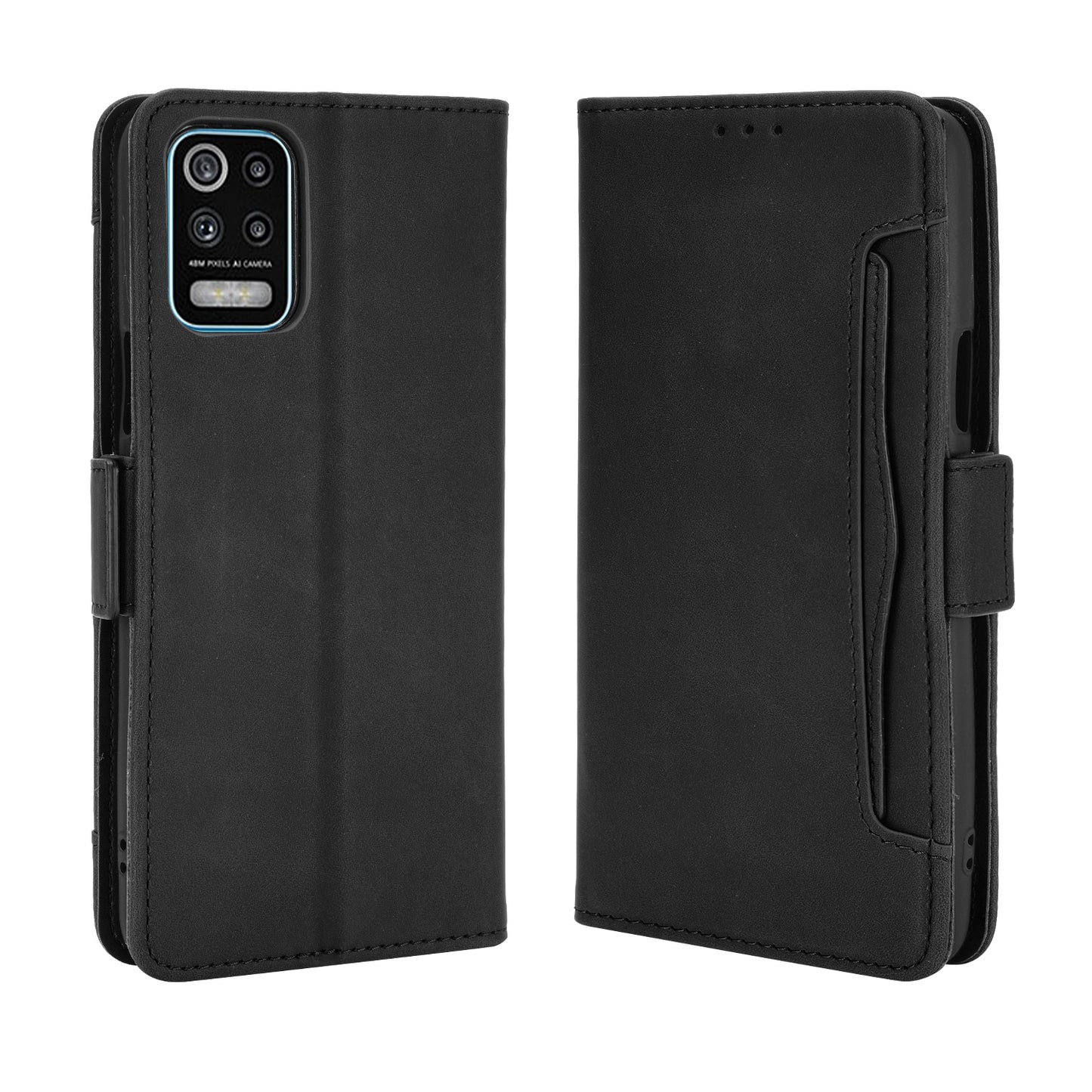 Multiple Card Slots Cover for LG K52/K62/Q52 Stand Leather Case