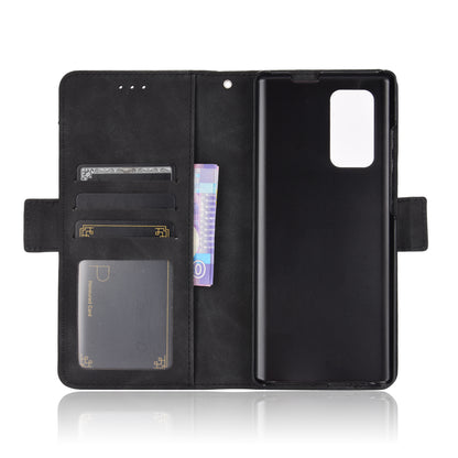 Phone Protective Cover Stand Leather Case with Multiple Card Slots for LG Wing 5G