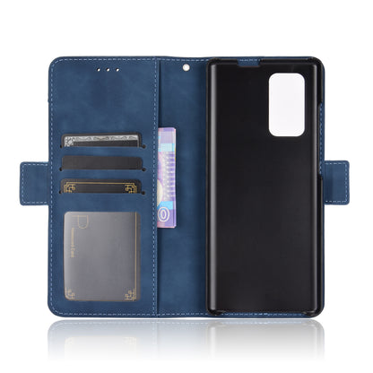 Phone Protective Cover Stand Leather Case with Multiple Card Slots for LG Wing 5G