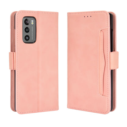 Phone Protective Cover Stand Leather Case with Multiple Card Slots for LG Wing 5G