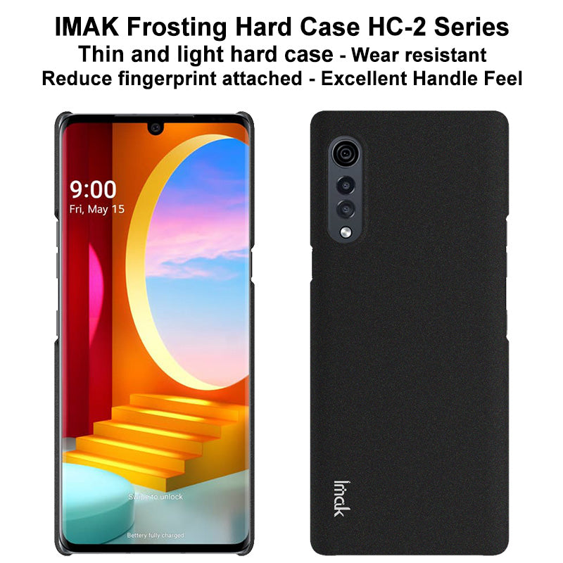 IMAK HC-2 Series Hard PC Matte Surface Phone Cover Shell for LG Velvet/Velvet 5G