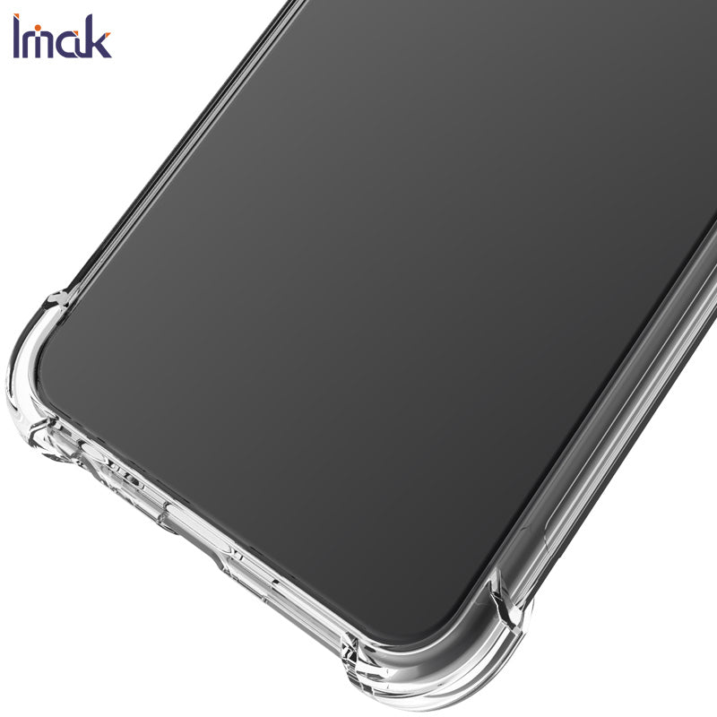 IMAK Shockproof Airbag Cushions TPU Shell + Screen Protector Film for HTC Desire 20 Pro