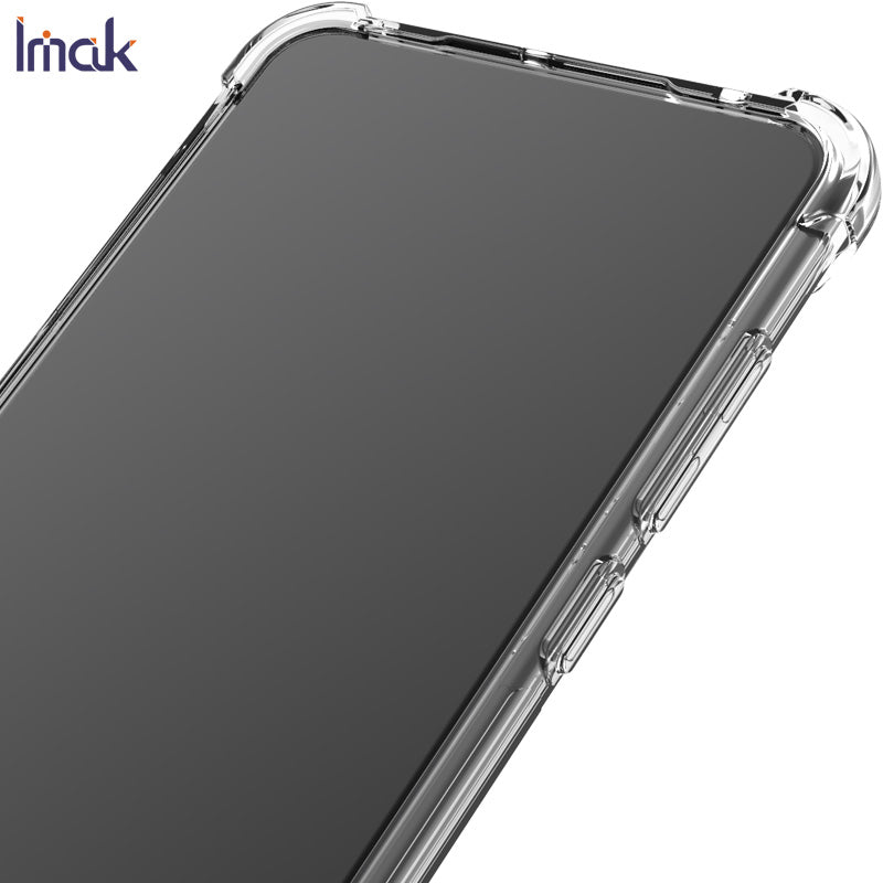 IMAK Shockproof Airbag Cushions TPU Shell + Screen Protector Film for HTC Desire 20 Pro