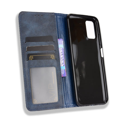 Magnetic Vintage Style Wallet Stand Phone Case Cover for HTC Desire 21 Pro 5G