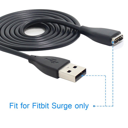 USB Charging Cable for Fitbit Surge Wireless Activity Wristband 1m