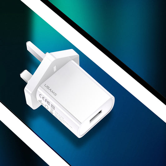 USAMS US-CC116 T18 USB Port Travel Wall Charger