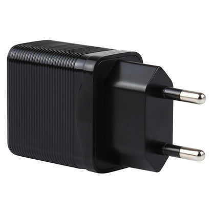 LZ-728 Quick Charger 18W [EU Plug] Travel Charger + USB to Type-C Data Cable, Length: 1m