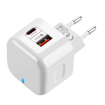 YSY-6087 PD 20W+QC 3.0 Dual Port Wall Charger Travel Power Adapter