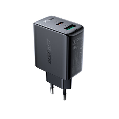 ACEFAST A5 PD32W USB C+A Dual Port Power Adapter Wall Charger EU Plug