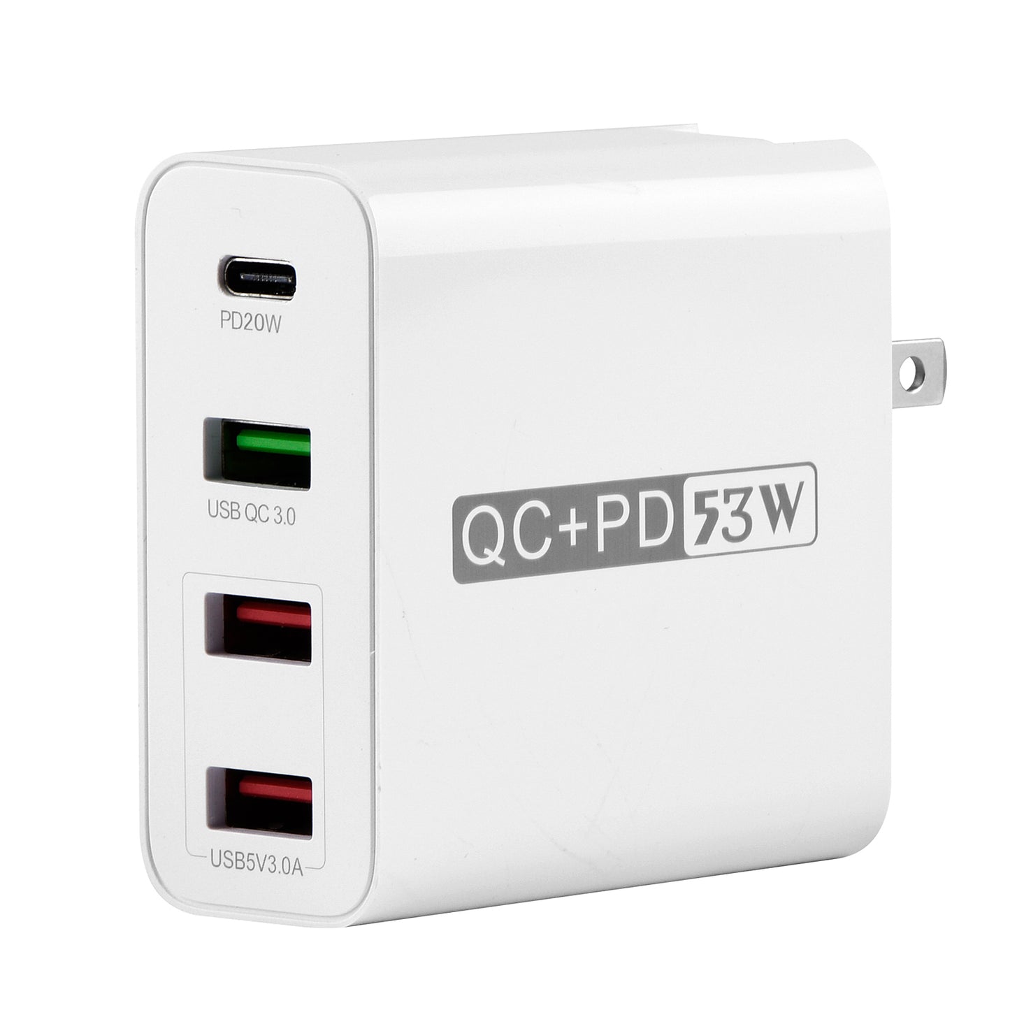 WLX-A6 PD20W+QC3.0 Multi-Port USB with PD Type-C Fast Charging Mobile Phone Power Adapter