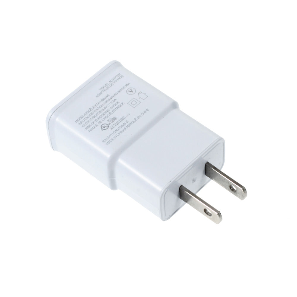 2A Wall Charger Adapter for iPhone Samsung etc