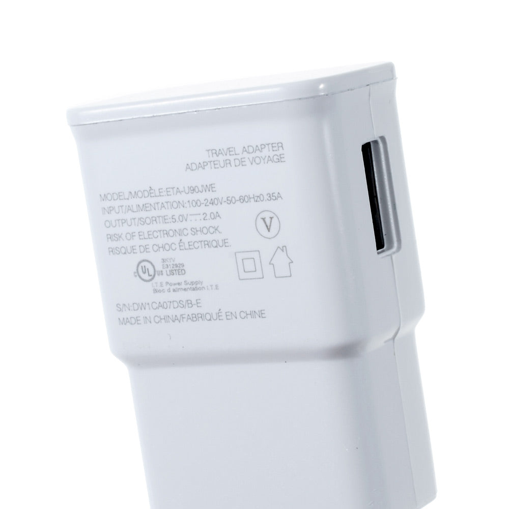 2A Wall Charger Adapter for iPhone Samsung etc