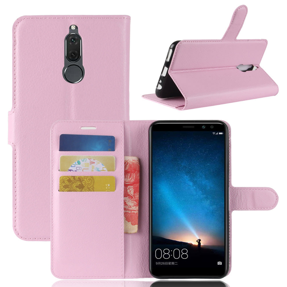 For Huawei nova 2i / Maimang 6 / Mate 10 Lite Litchi Skin Magnetic Leather Wallet Stand Case