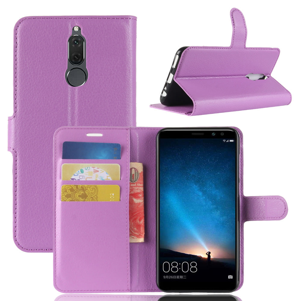 For Huawei nova 2i / Maimang 6 / Mate 10 Lite Litchi Skin Magnetic Leather Wallet Stand Case