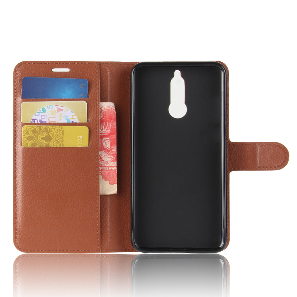 For Huawei nova 2i / Maimang 6 / Mate 10 Lite Litchi Skin Magnetic Leather Wallet Stand Case