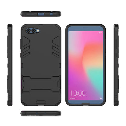 Cool Plastic TPU Kickstand Hybrid Case for Huawei Honor V10 / View 10