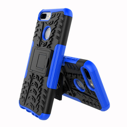 Anti-slip PC + TPU Hybrid Case with Kickstand for Huawei Honor 9 Lite / Honor 9 Youth Edition