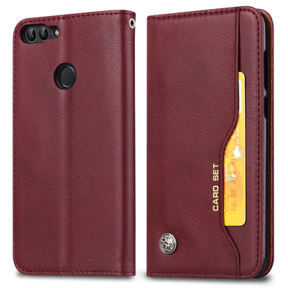 PU Leather Wallet Stand Case Cover for Huawei P Smart / Enjoy 7S