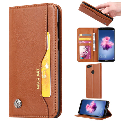 PU Leather Wallet Stand Case Cover for Huawei P Smart / Enjoy 7S