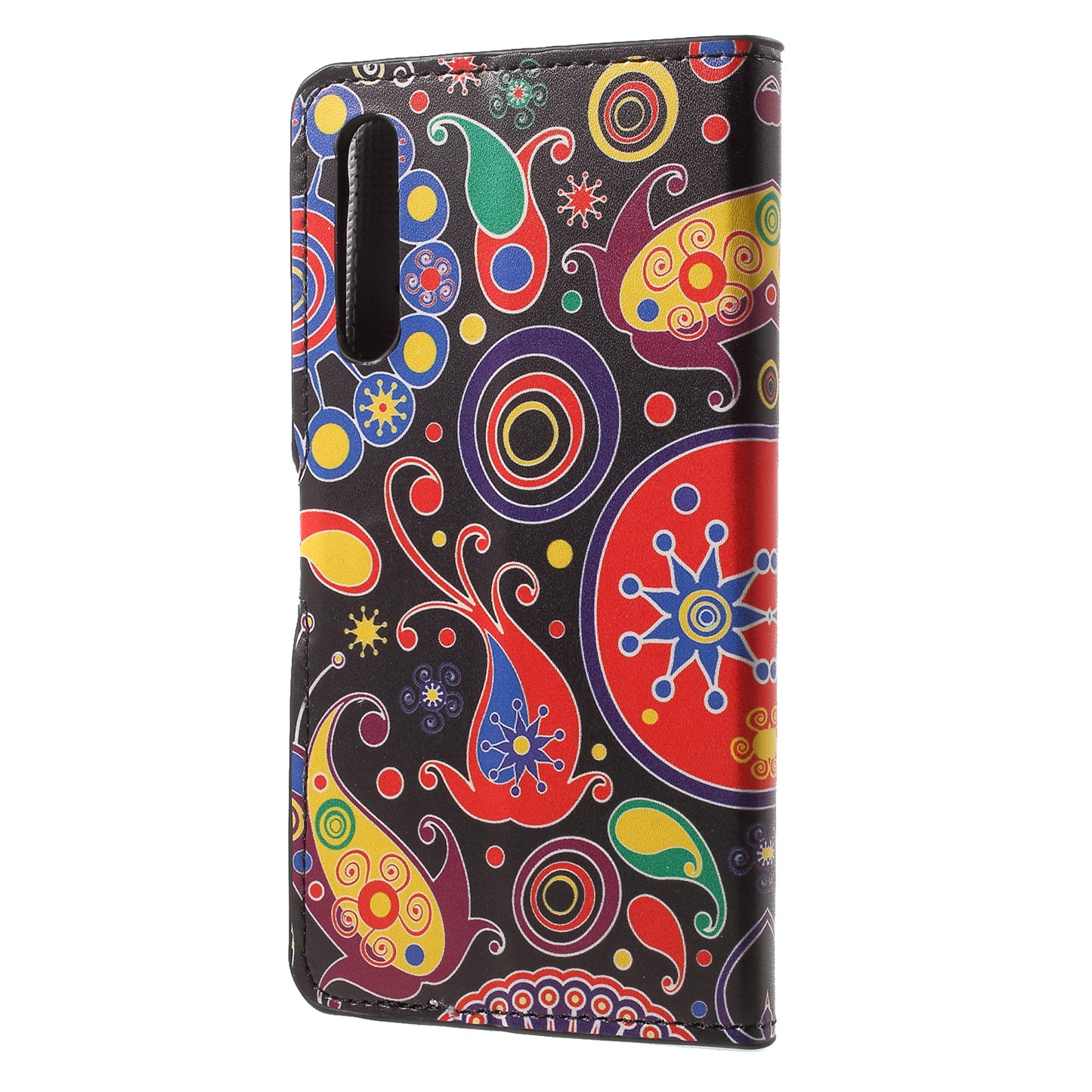 Pattern Printing Wallet Stand Leather Case for Huawei P20