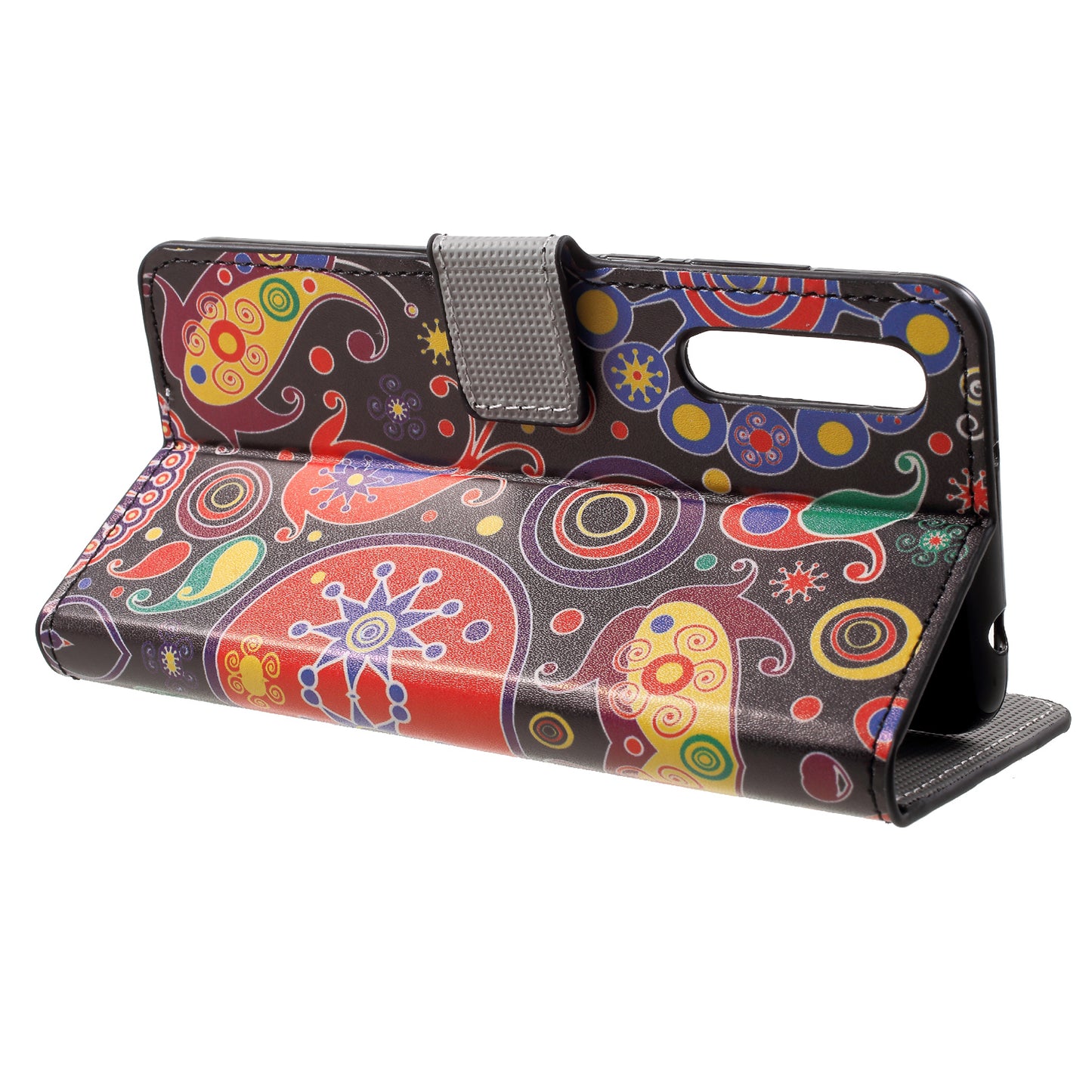 Pattern Printing Wallet Stand Leather Case for Huawei P20