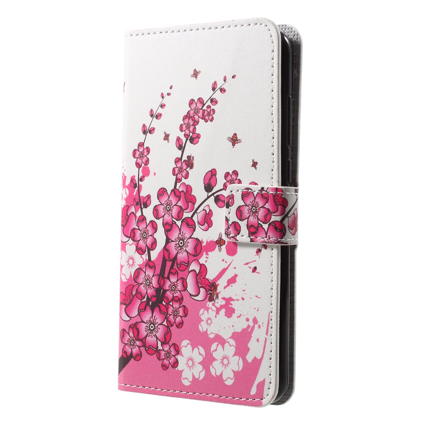 Pattern Printing Wallet Stand Leather Case for Huawei P20