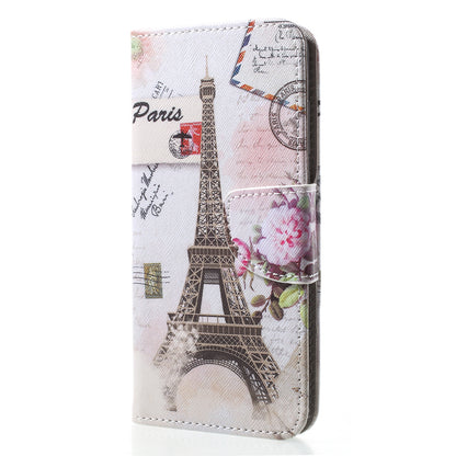 Pattern Printing Leather Wallet Case for Huawei P20