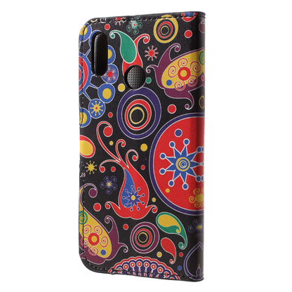 Pattern Printing Wallet Stand Leather Case for Huawei P20 Lite / Nova 3e