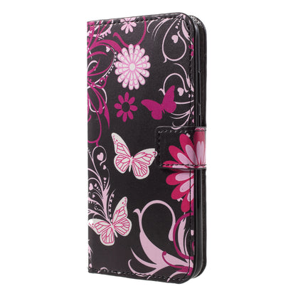 Pattern Printing Wallet Stand Leather Case for Huawei P20 Lite / Nova 3e