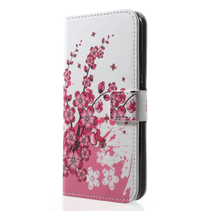 Pattern Printing Wallet Stand Leather Case for Huawei P20 Lite / Nova 3e