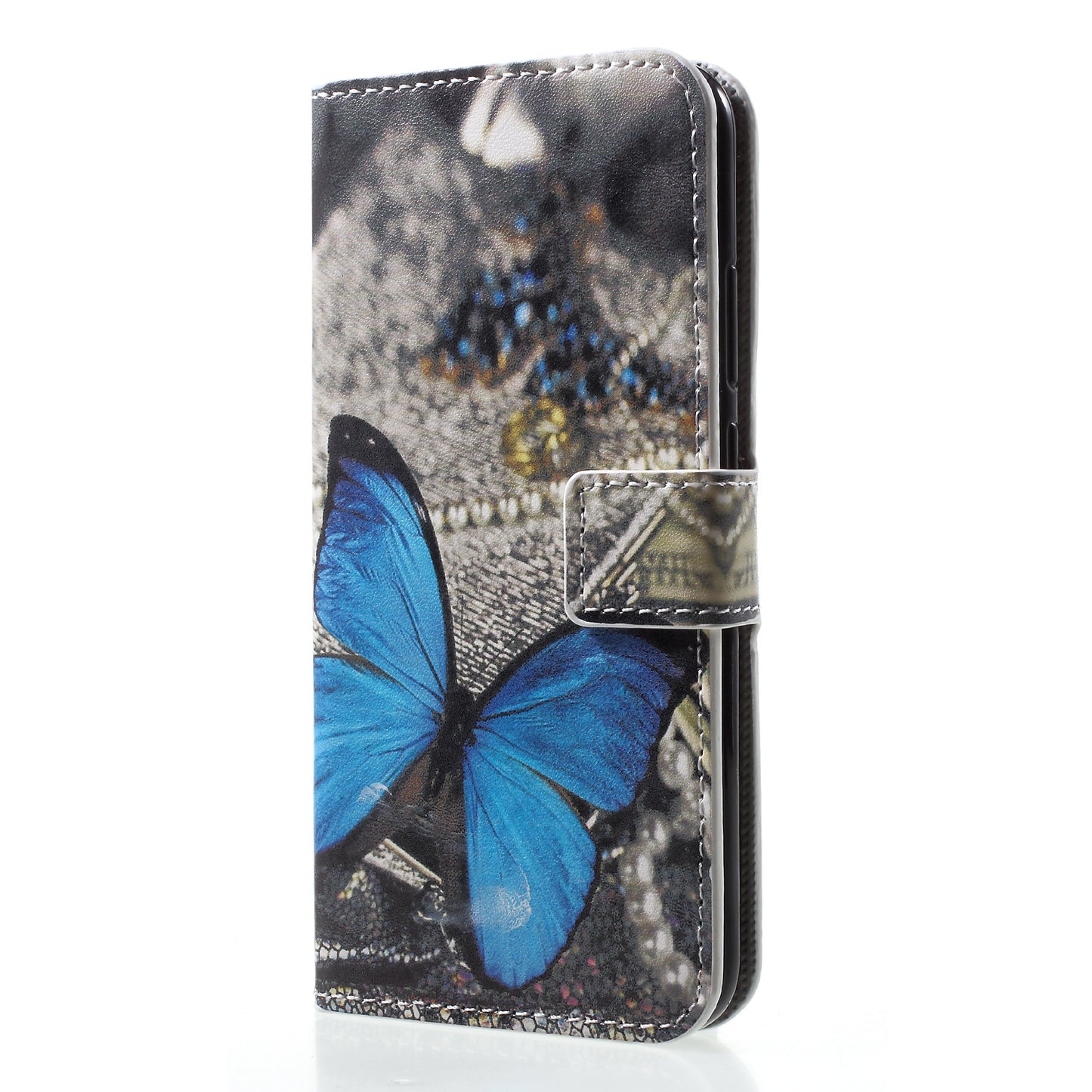 Pattern Printing Wallet Stand Leather Case for Huawei P20 Lite / Nova 3e