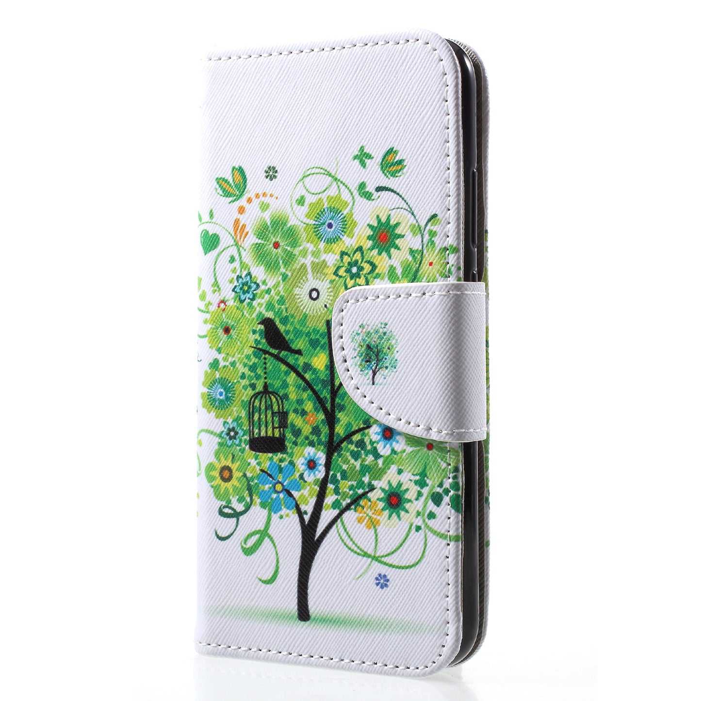 Pattern Printing Leather Wallet Case for Huawei P20 Lite / Nova 3e