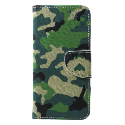 Pattern Printing Leather Wallet Case for Huawei P20 Lite / Nova 3e