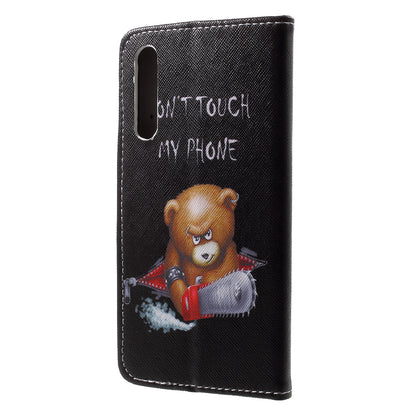 Pattern Printing Leather Wallet Case for Huawei P20 Pro