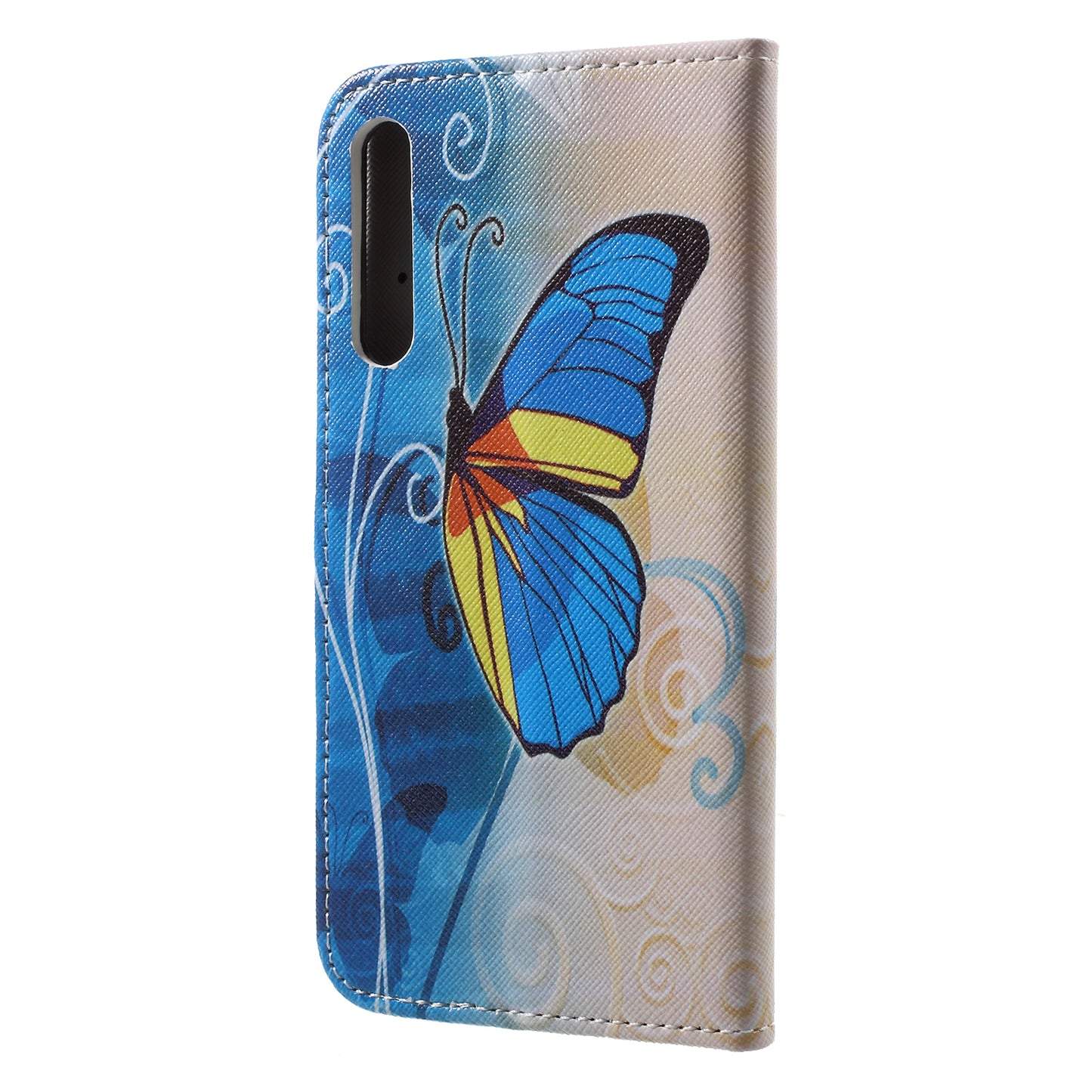 Pattern Printing Leather Wallet Case for Huawei P20 Pro