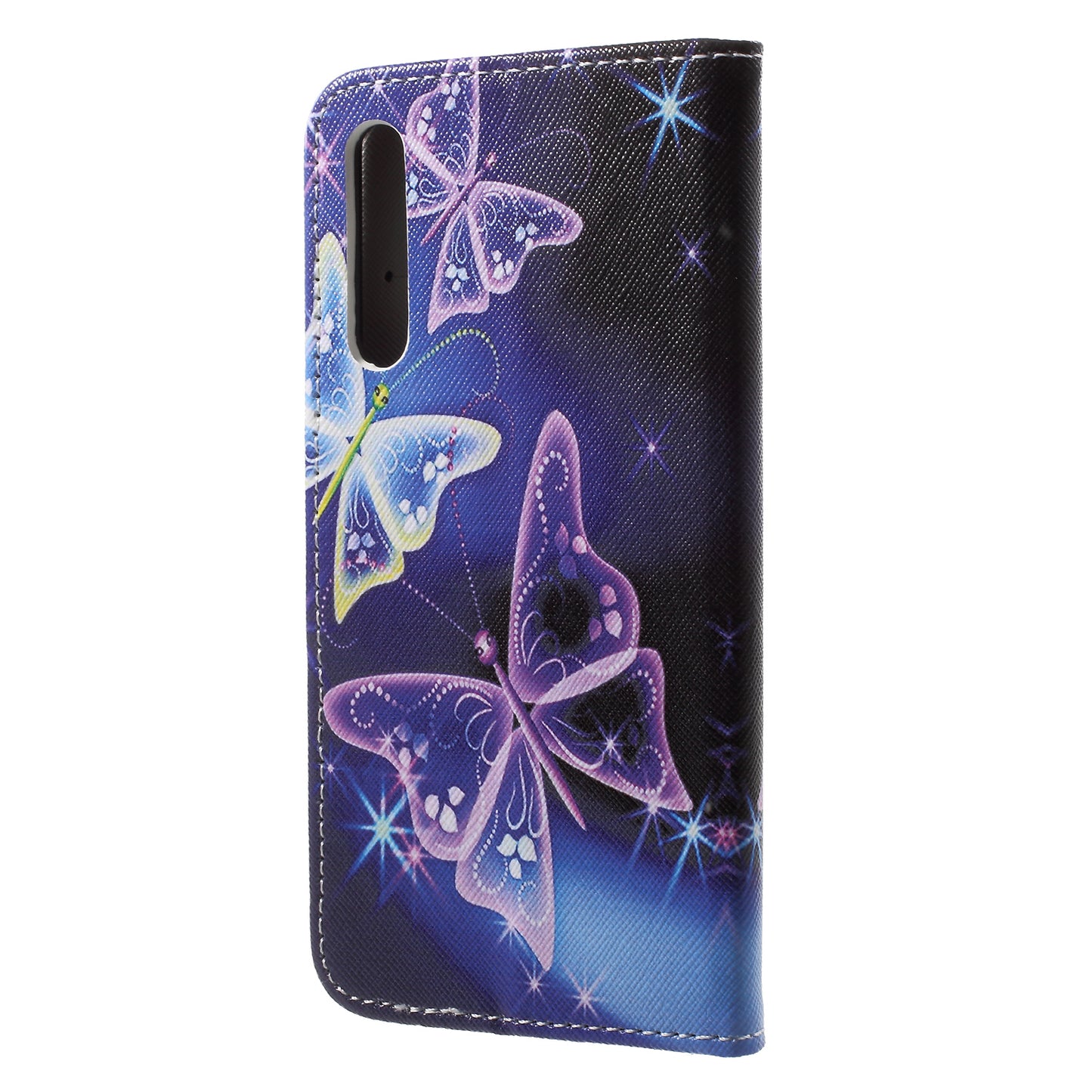 Pattern Printing Leather Wallet Case for Huawei P20 Pro