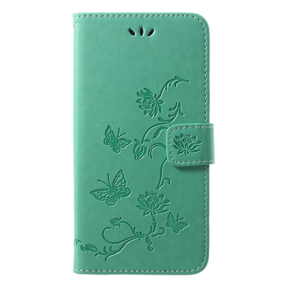 Imprint Butterfly Flower Wallet Stand Leather Case for Huawei P20 Pro