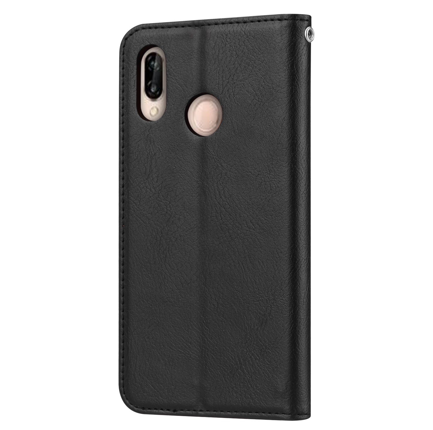 Auto-absorbed Leather Stand Phone Case for Huawei P20 Lite / Nova 3e