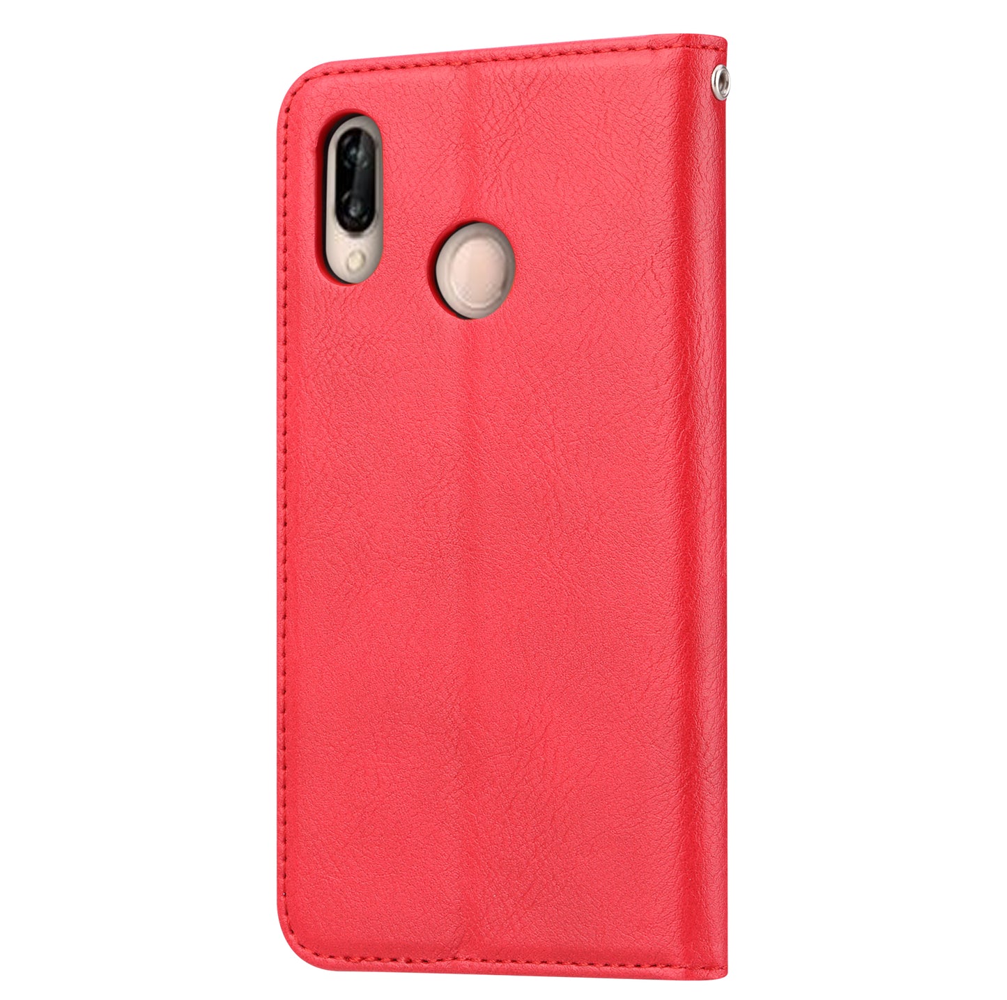 Auto-absorbed Leather Stand Phone Case for Huawei P20 Lite / Nova 3e