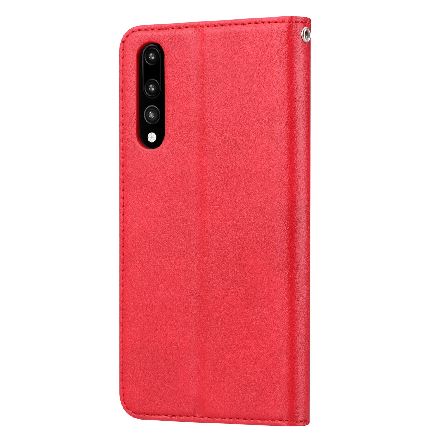 Auto-absorbed Leather Wallet Stand Phone Cover for Huawei P20